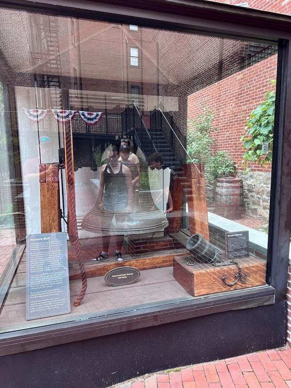 Revere Bell Marker. Click for full size. Revere Bell Marker image. Click for full size.
