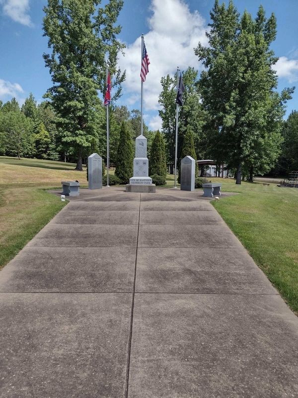 City of Eastview Veterans Park Marker. Click for full size. City of Eastview Veterans Park Marker image. Click for full size.