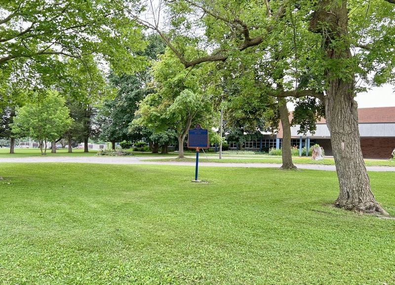 Woodstock College Marker image. Click for full size.