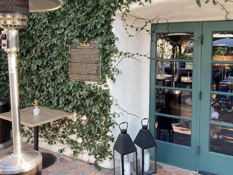 Ojai Valley Inn & Spa Marker image. Click for full size.