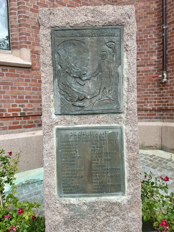 St. Olav’s Cathedral World War II Memorial. Click for full size. St. Olav’s Cathedral World War II Memorial image. Click for full size.