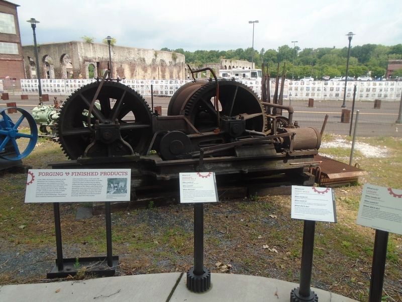 Hoisting Engine No. 5 and Marker. Click for full size. Hoisting Engine No. 5 and Marker image. Click for full size.