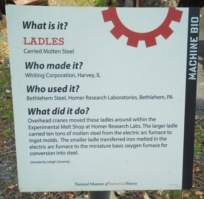 Ladles Marker. Click for full size. Ladles Marker image. Click for full size.
