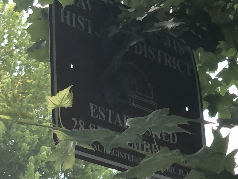 Hawley Heights Historic District Marker image. Click for full size.
