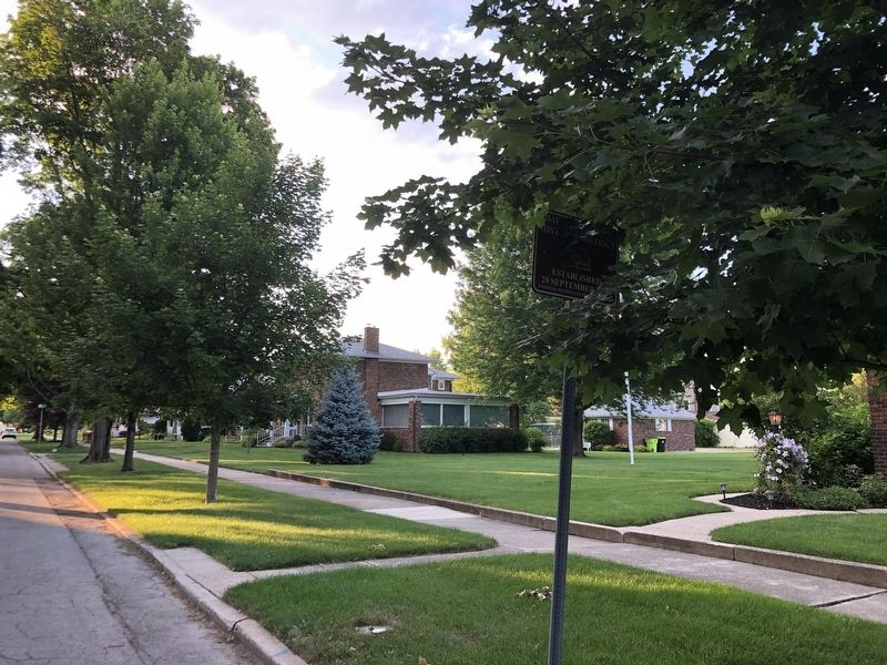 Hawley Heights Historic District Marker image. Click for full size.