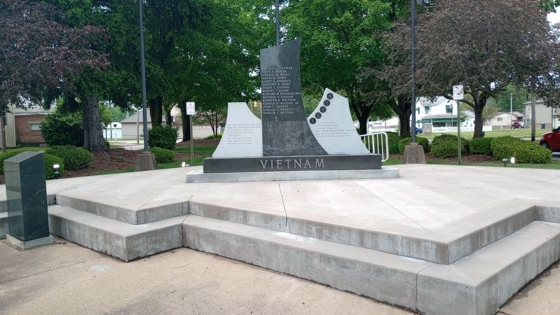 Perry County Vietnam Memorial Marker image. Click for full size.