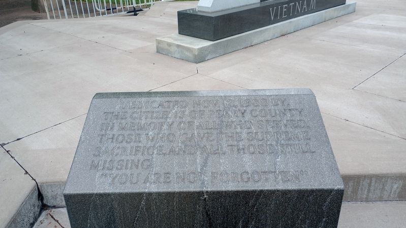 Perry County Vietnam Memorial image. Click for full size.