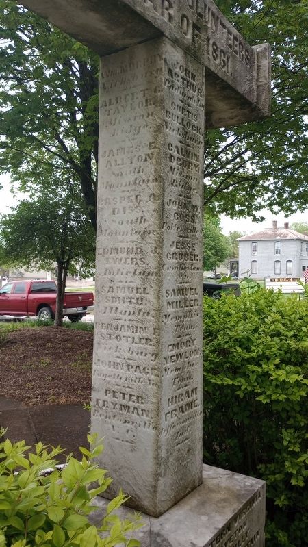 Co. D. 30th Ohio Volunteers Marker image. Click for full size.