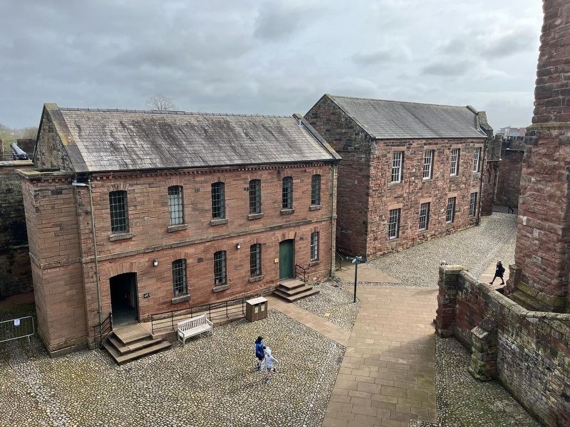 Carlisle Castle Courtyard. Click for full size. Carlisle Castle Courtyard image. Click for full size.