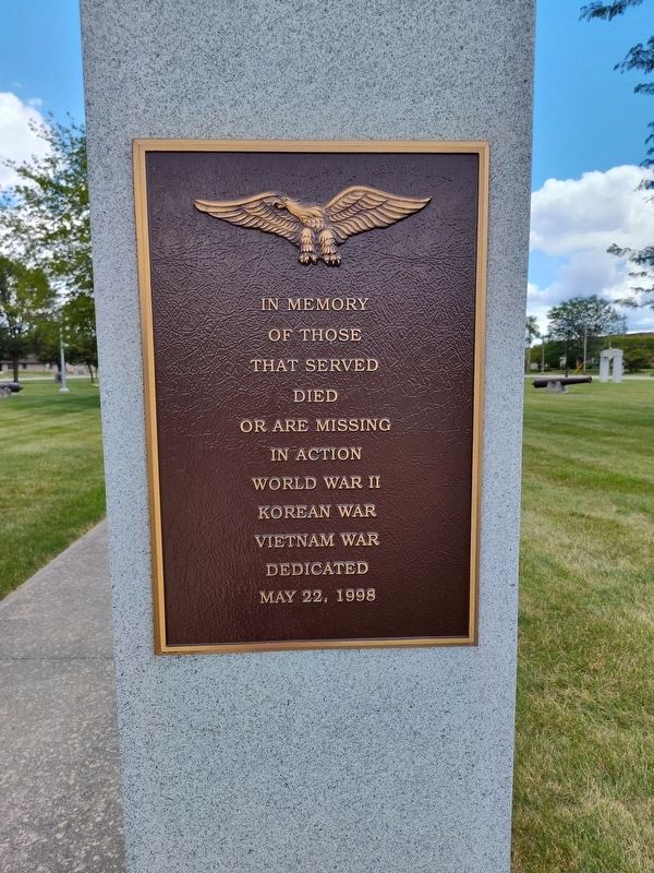 Veterans Memorial Arch Marker. Click for full size. Veterans Memorial Arch Marker image. Click for full size.