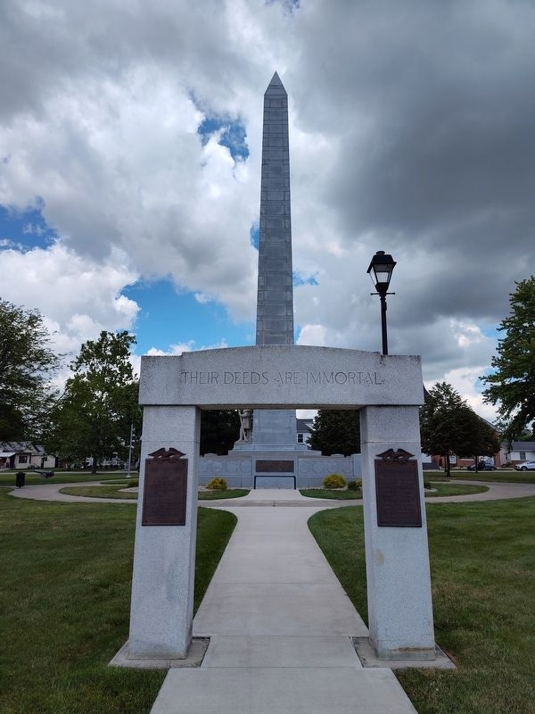 Memorial Arch Marker image. Click for full size.