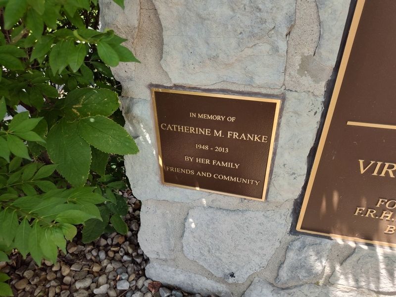 Franke Walkway Marker. Click for full size. Franke Walkway Marker image. Click for full size.