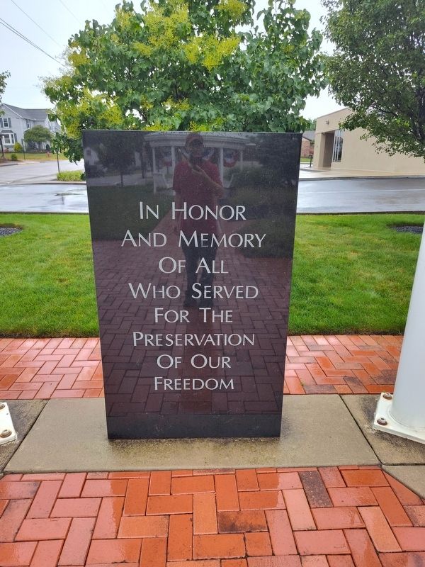 Botkins Veterans Memorial Marker. Click for full size. Botkins Veterans Memorial Marker image. Click for full size.