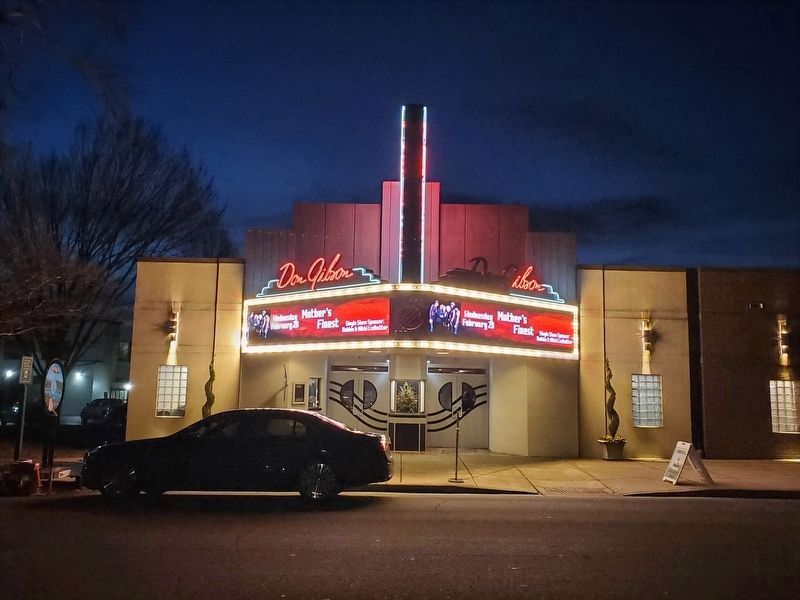 Don Gibson Theater in downtown Shelby. Click for full size. Don Gibson Theater in downtown Shelby image. Click for full size.