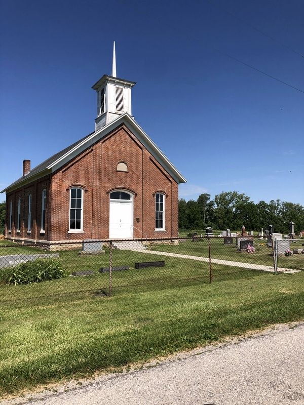 The Church at Pleasant Hill Marker. Click for full size. The Church at Pleasant Hill Marker image. Click for full size.