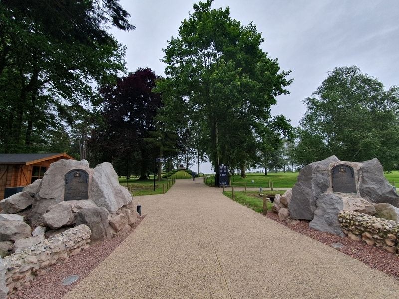 Newfoundland War Memorial Park Beaumont Hamel image. Click for full size.