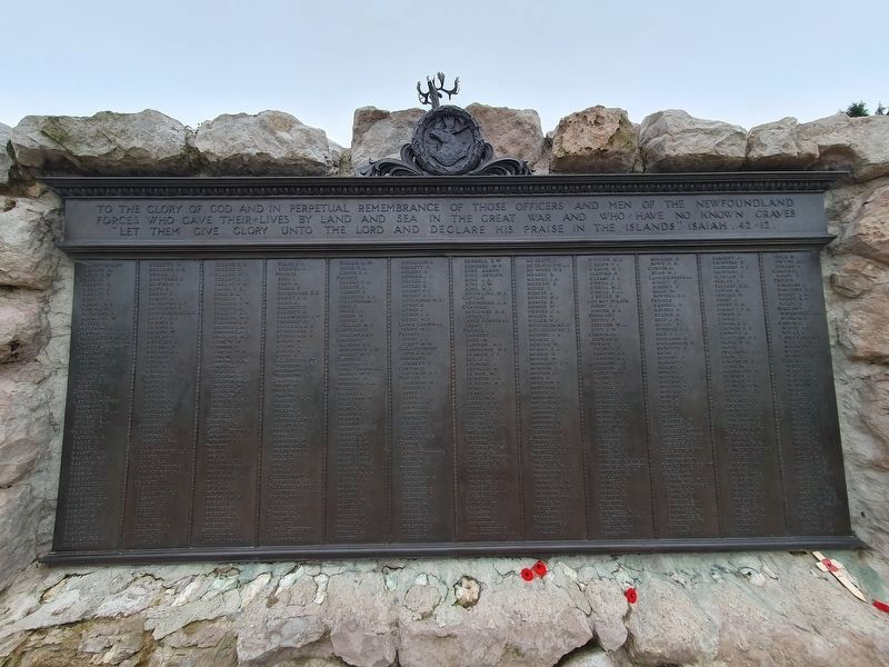 Beaumont-Hamel Newfoundland Memorial. Click for full size. Beaumont-Hamel Newfoundland Memorial image. Click for full size.