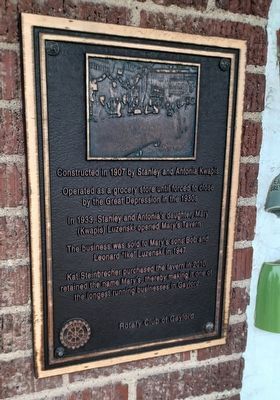 Mary's Tavern Marker. Click for full size. Mary's Tavern Marker image. Click for full size.