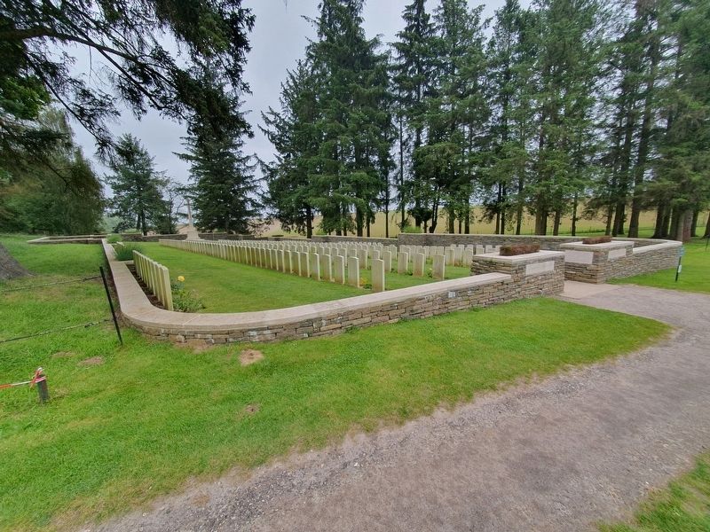 ‘Y’ Ravine Cemetery. Click for full size. ‘Y’ Ravine Cemetery image. Click for full size.