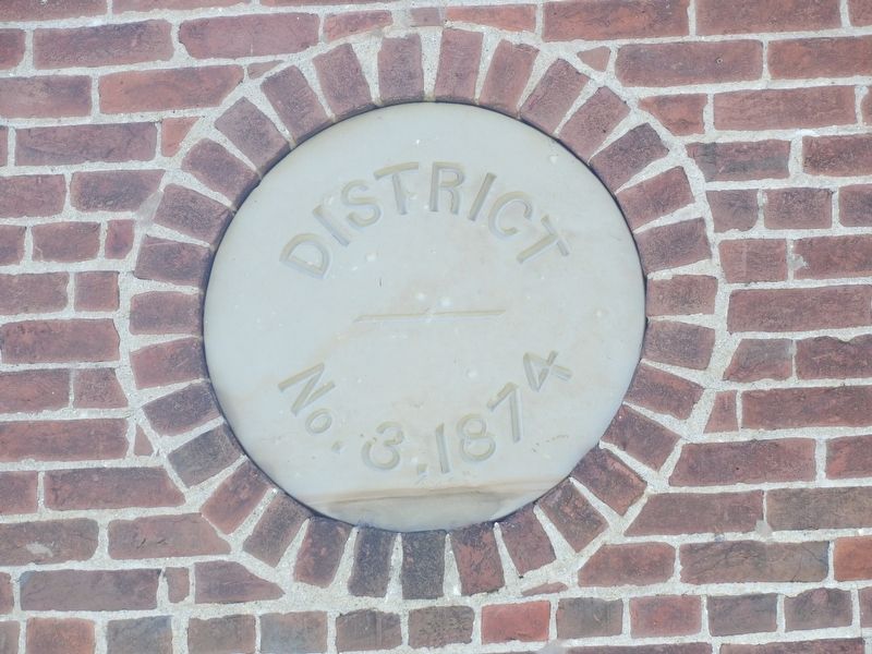 District School No. 3 detail. Click for full size. District School No. 3 detail image. Click for full size.
