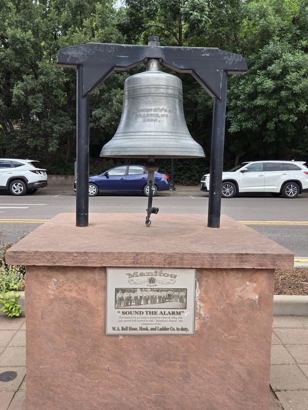 Sound the Alarm marker and firebell. Click for full size. Sound the Alarm marker and firebell image. Click for full size.