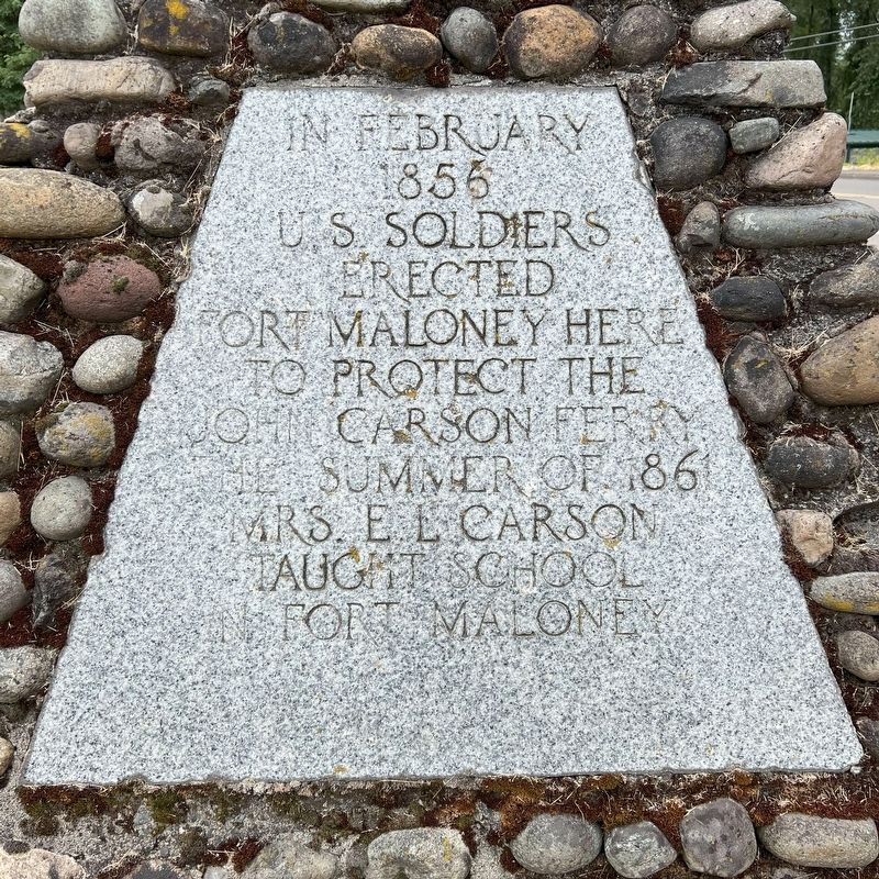 Puyallup River Crossing Marker - East Side Plaque. Click for full size. Puyallup River Crossing Marker - East Side Plaque image. Click for full size.