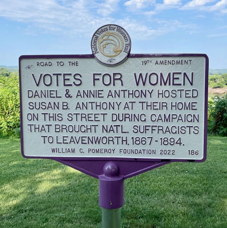 Votes for Women Marker. Click for full size. Votes for Women Marker image. Click for full size.