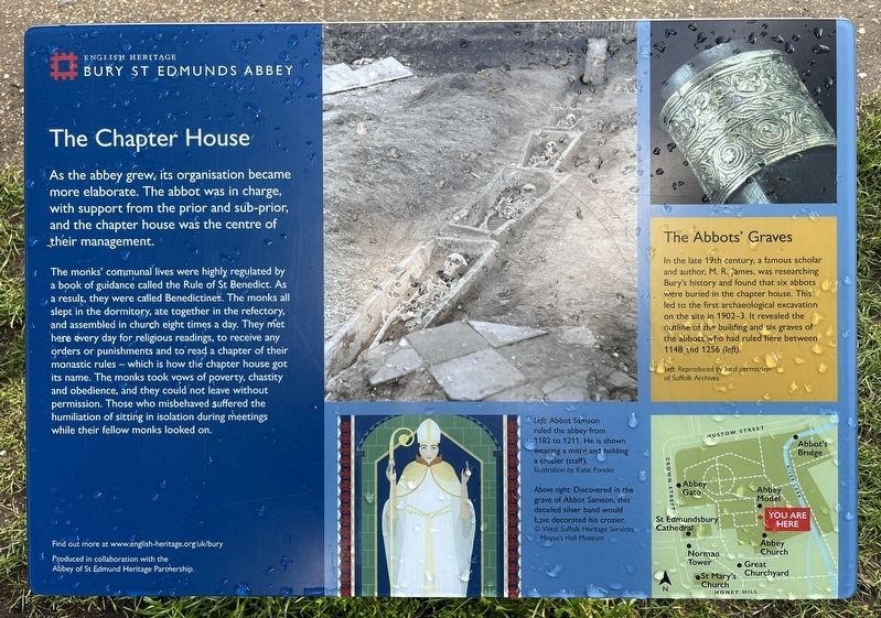 The Chapter House Marker. Click for full size. The Chapter House Marker image. Click for full size.
