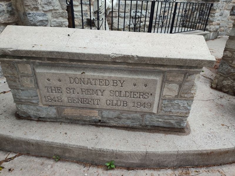 Our Lady of Lourdes Veterans Memorial. Click for full size. Our Lady of Lourdes Veterans Memorial image. Click for full size.