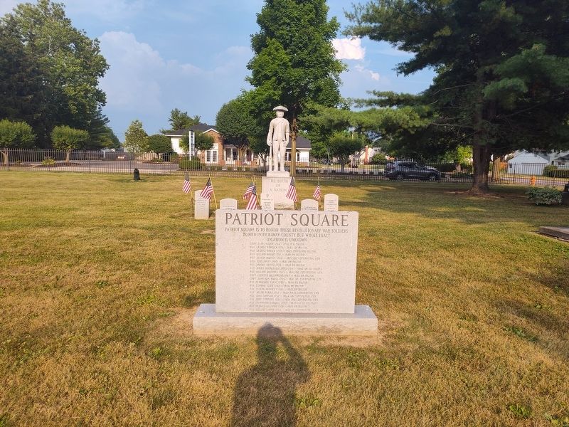 Patriot Square Marker. Click for full size. Patriot Square Marker image. Click for full size.