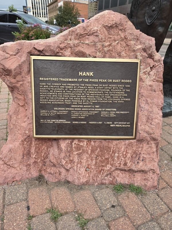 Hank Marker. Click for full size. Hank Marker image. Click for full size.