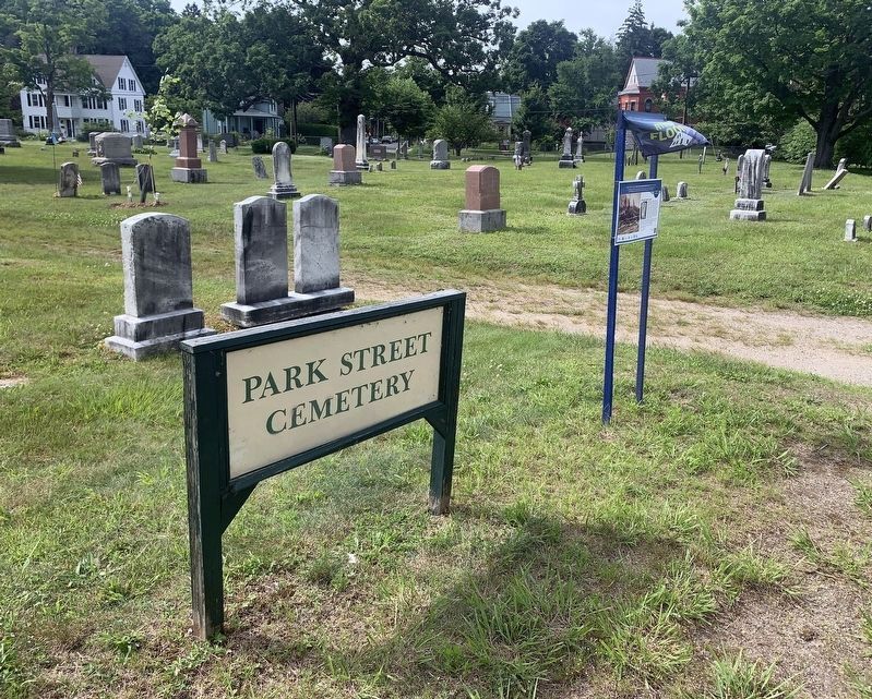 Park Street Cemetery. Click for full size. Park Street Cemetery image. Click for full size.
