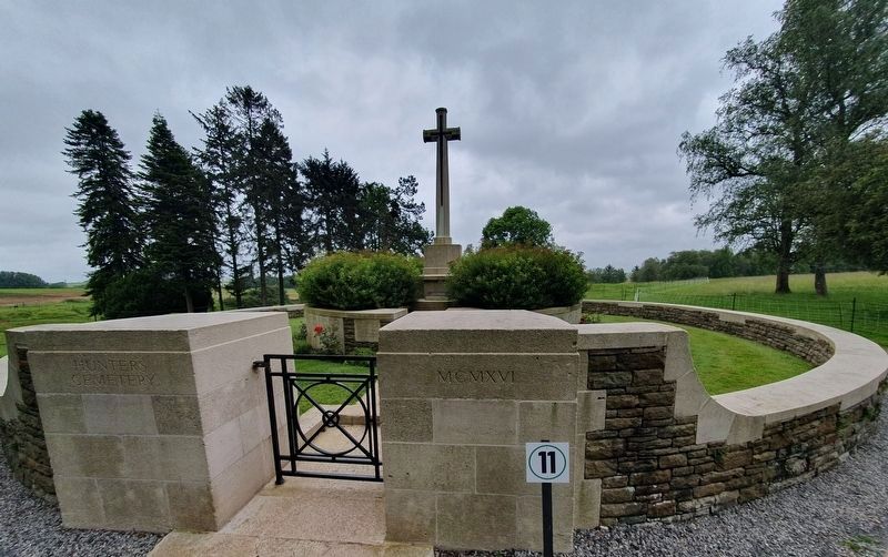 Hunters Cemetery Memorial image. Click for full size.