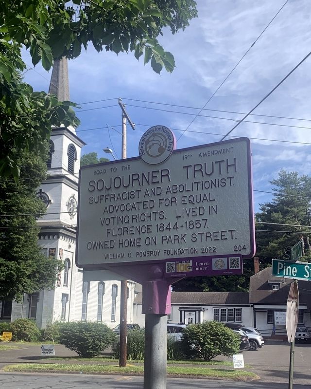 Sojourner Truth Marker. Click for full size. Sojourner Truth Marker image. Click for full size.