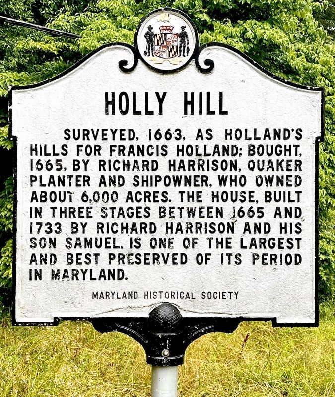 Holly Hill Marker image. Click for full size.