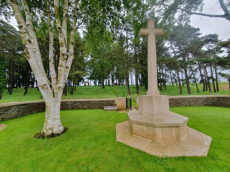 Railway Hollow Cemetery Marker image. Click for full size.