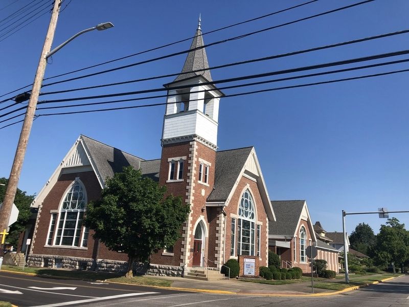 First Presbyterian Church Marker image. Click for full size.