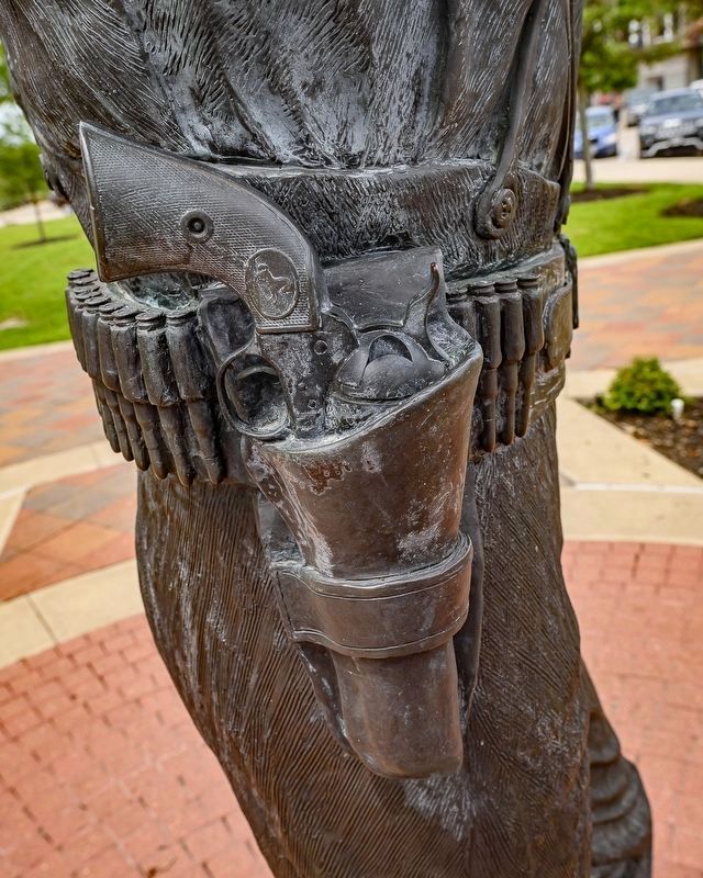 Frank Augustus Hamer Marker (pistol detail). Click for full size. Frank Augustus Hamer Marker (pistol detail) image. Click for full size.