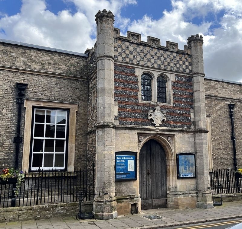 Bury St Edmunds Guildhall Marker image. Click for full size.