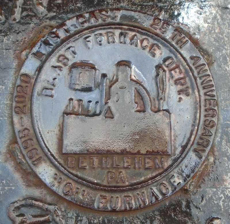 I-Beam Last Cast 25th Anniversary Memorial Marker image. Click for full size.