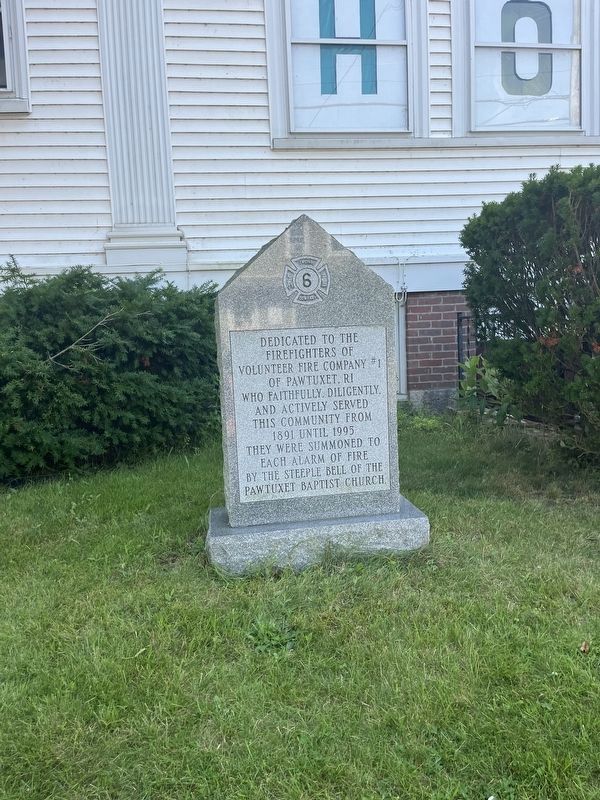 Volunteer Fire Company Marker. Click for full size. Volunteer Fire Company Marker image. Click for full size.