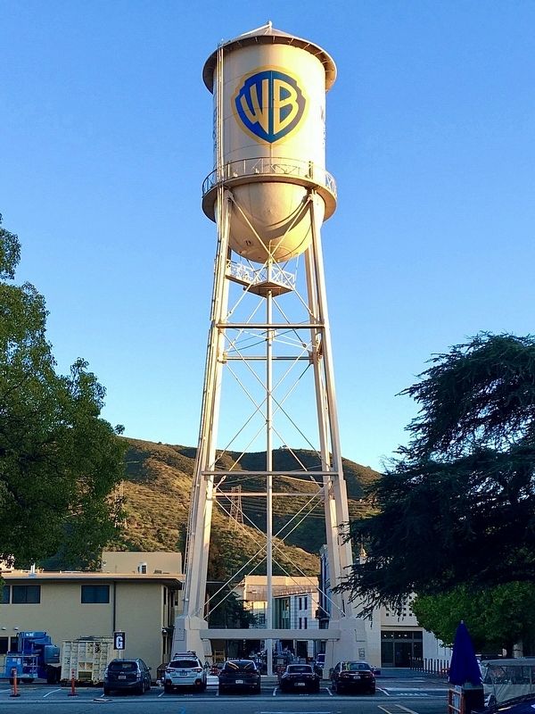 Warner Brothers Water Tower. Click for full size. Warner Brothers Water Tower image. Click for full size.