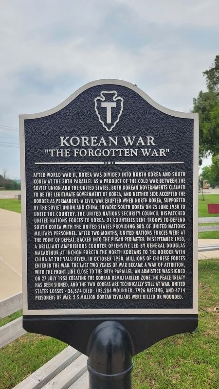 Korean War Marker image. Click for full size.