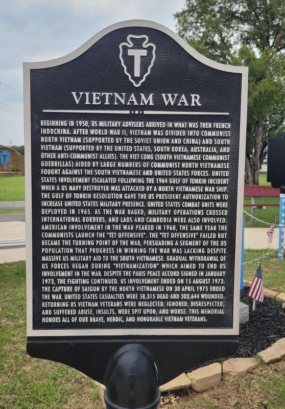 Vietnam War Marker image. Click for full size.