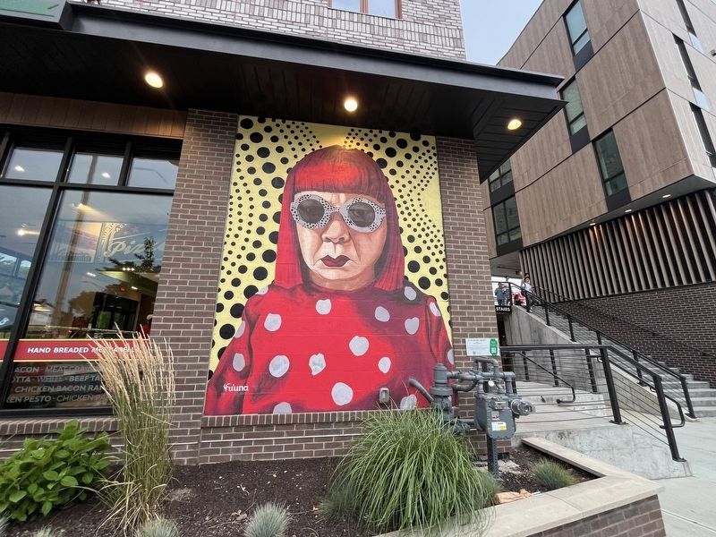 <i>Portrait of Yayoi Kusama</i>. Click for full size. <i>Portrait of Yayoi Kusama</i> image. Click for full size.