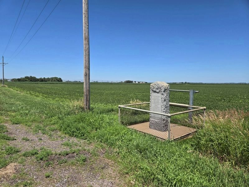 Overland Trail Marker. Click for full size. Overland Trail Marker image. Click for full size.