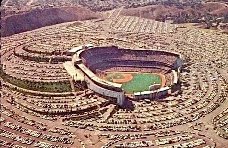 Dodger Stadium in 1962 image. Click for full size.