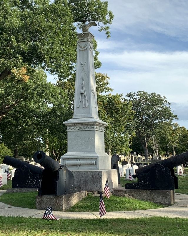 Civil War Memorial Marker. Click for full size. Civil War Memorial Marker image. Click for full size.