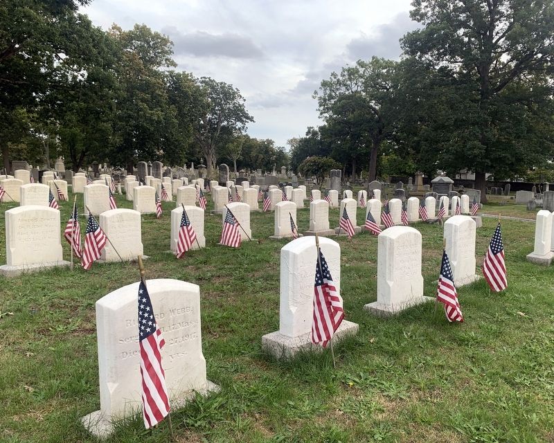 Veteran's Graves. Click for full size. Veteran's Graves image. Click for full size.
