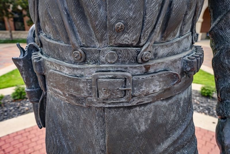 Statue Detail (front belt). Click for full size. Statue Detail (front belt) image. Click for full size.